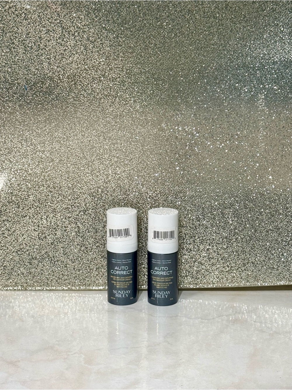 Mini Travel Size Sunday Riley Auto Correct Eye Cream x2